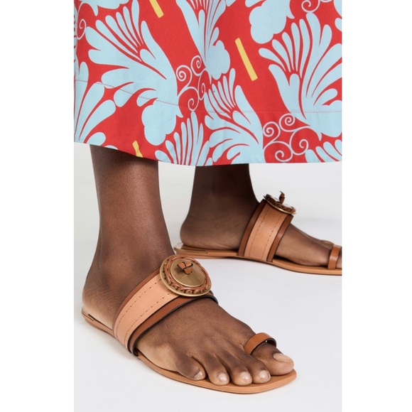 TORY BURCH Artisan Knot Toe Loop Sandal - Picture 11 of 11